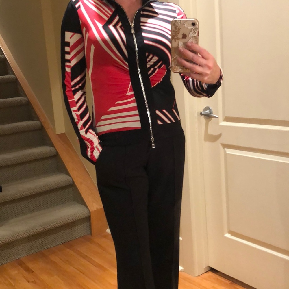 Joseph Ribkoff Zip Up Blazer size 8 *NWOT*